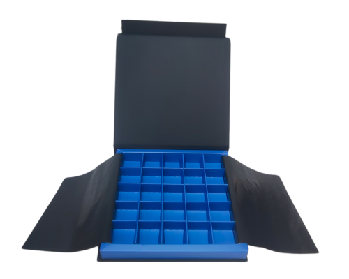 Flip flap box